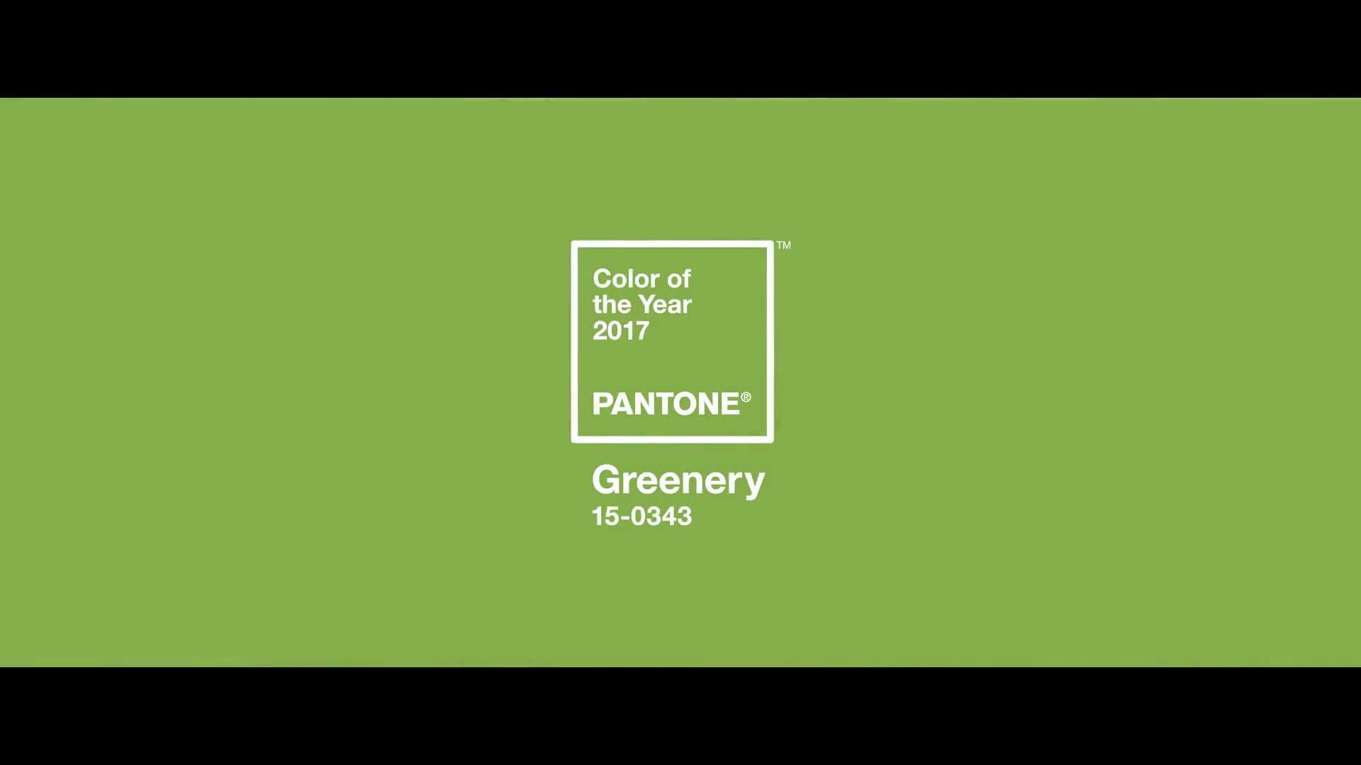 رنگ سبز - رنگ سال 2017 - pantone color 2017 greenery 