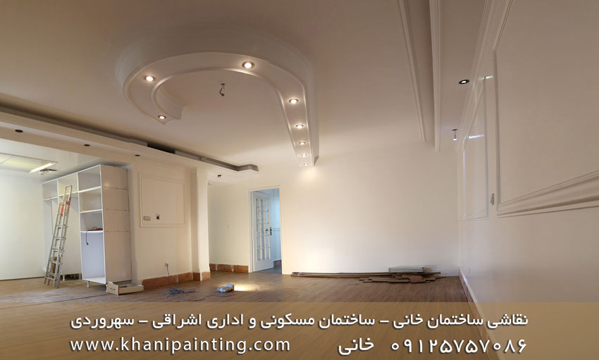 فیلم تبلیغاتی نقاشی ساختمان خانی khani house painting projects 