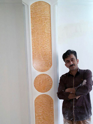 قاسم ناصرپور 09193837980 - چالش عکس سلفی نقاشی ساختمان - استان قزوین naserpour qazvin house painting selfie